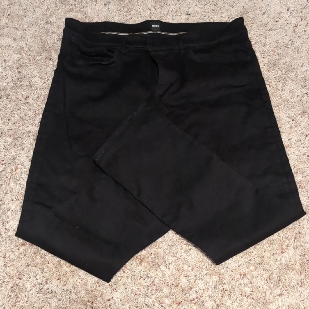 BOSS Classic Black Trousers